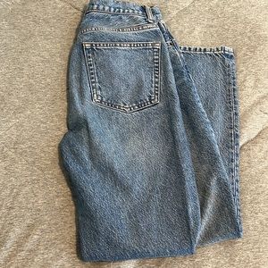 Reformation Julia Cropped High Rise Cigarette jeans